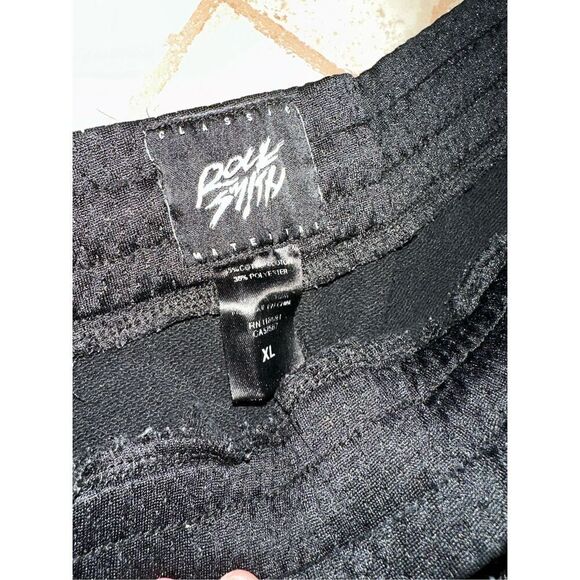 Vintage Y2K RockSmith Diamond Co Mens Black Cotton Drawstring Shorts Size XL - Picture 8 of 11